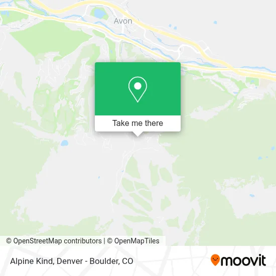 Alpine Kind map