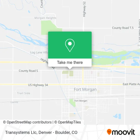 Transystems Llc map