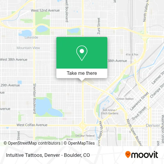 Intuitive Tattoos map