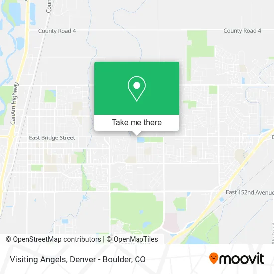 Visiting Angels map