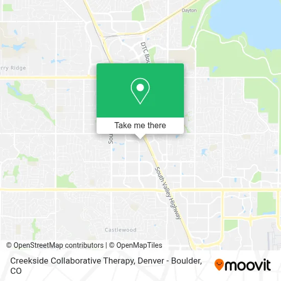 Creekside Collaborative Therapy map