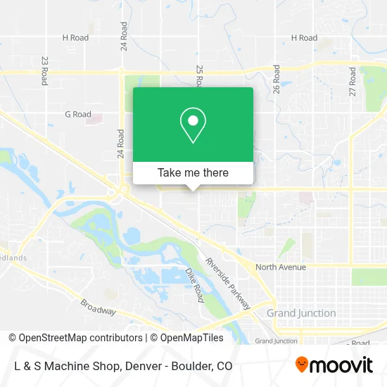 L & S Machine Shop map