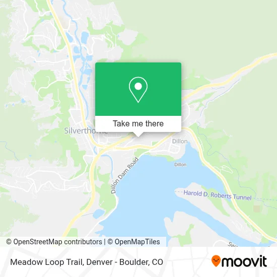 Meadow Loop Trail map