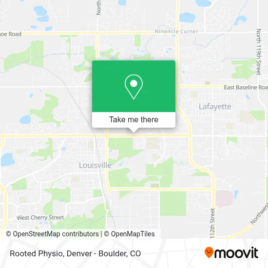 Rooted Physio map