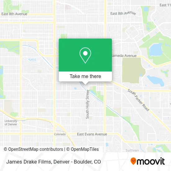 James Drake Films map