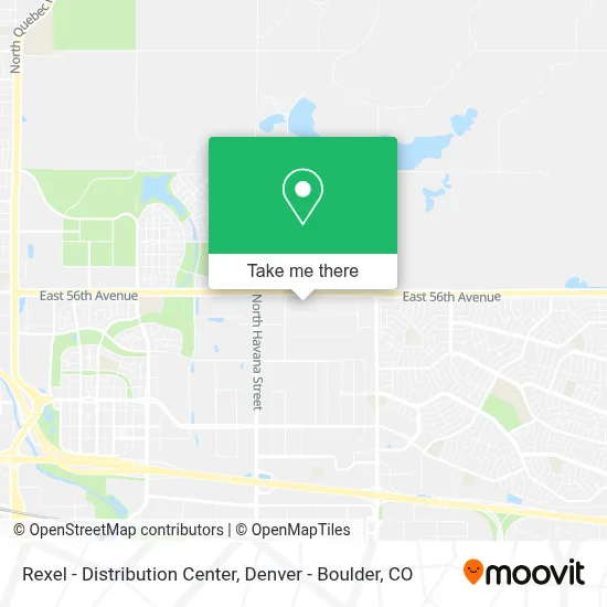 Rexel - Distribution Center map