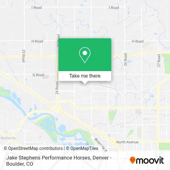 Jake Stephens Performance Horses map