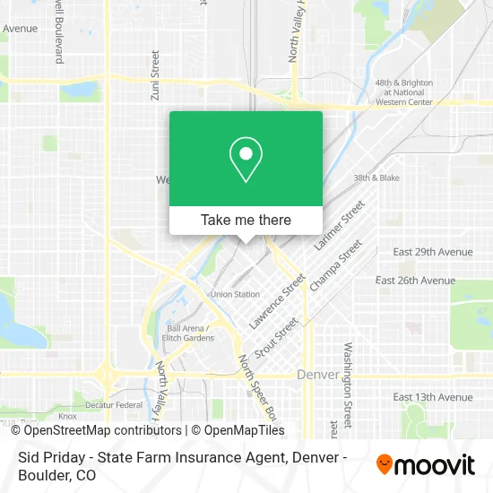 Sid Priday - State Farm Insurance Agent map
