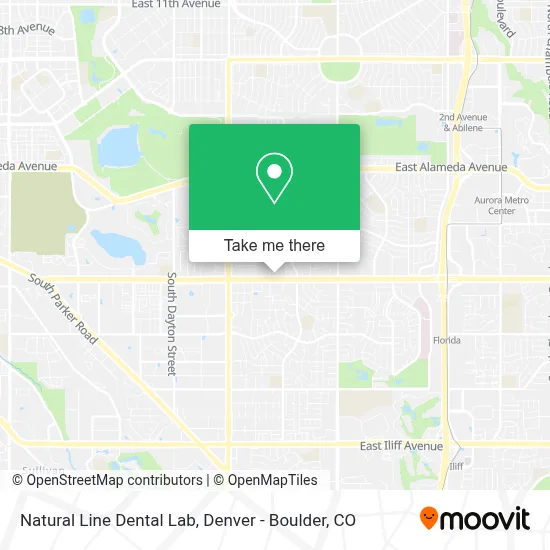 Natural Line Dental Lab map