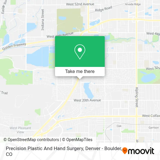Precision Plastic And Hand Surgery map
