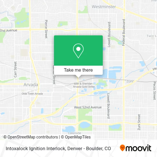 Intoxalock Ignition Interlock map