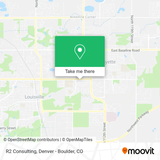 R2 Consulting map