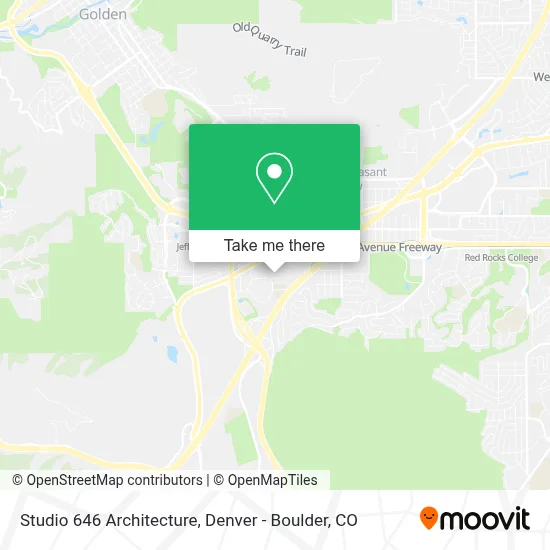Studio 646 Architecture map