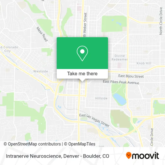 Intranerve Neuroscience map