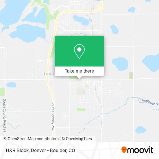 H&R Block map