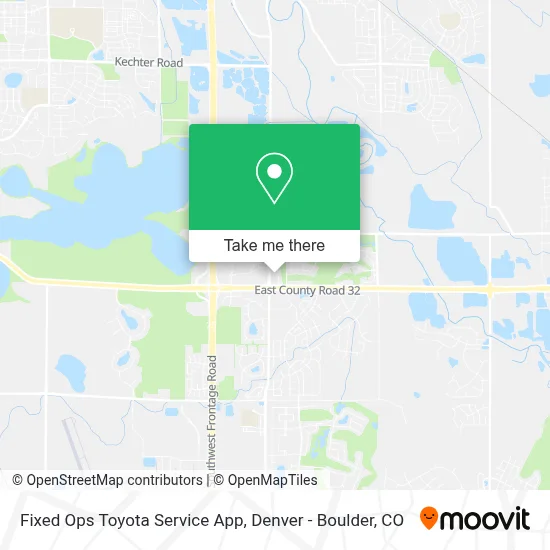 Fixed Ops Toyota Service App map