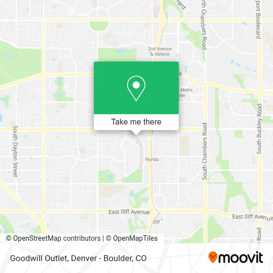 Goodwill Outlet map