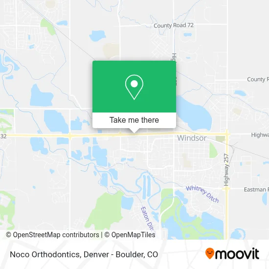 Noco Orthodontics map