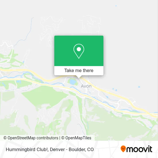 Hummingbird Club! map