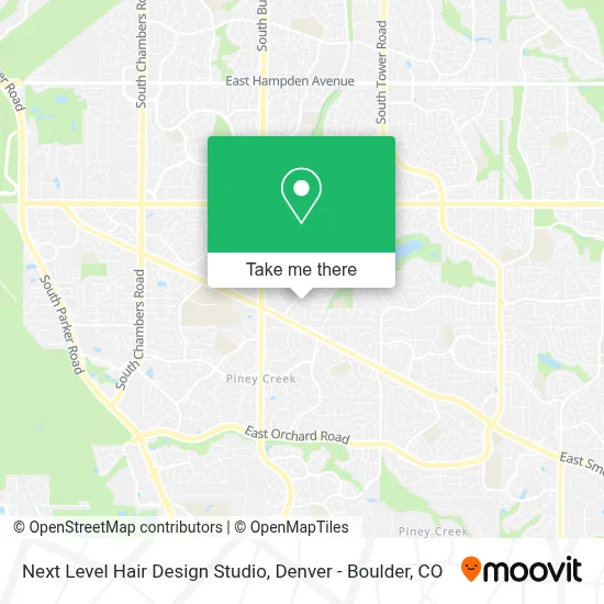 Next Level Hair Design Studio map