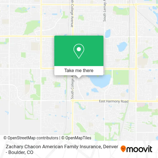 Zachary Chacon American Family Insurance map
