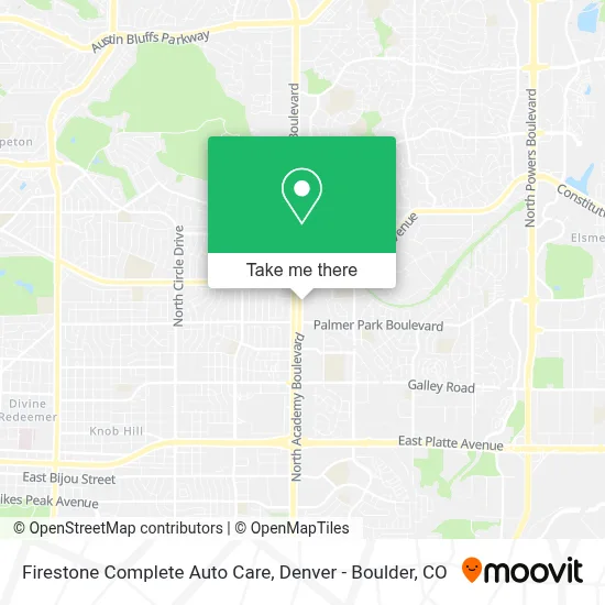 Firestone Complete Auto Care map