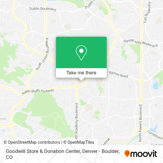 Goodwill Store & Donation Center map