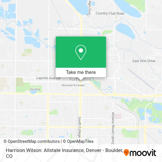 Harrison Wilson: Allstate Insurance map