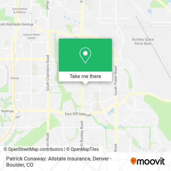 Patrick Conaway: Allstate Insurance map