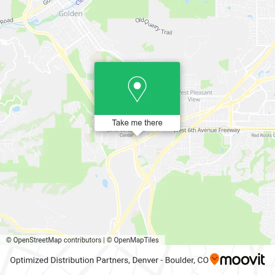 Optimized Distribution Partners map