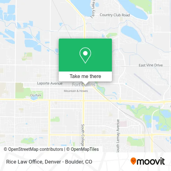 Rice Law Office map