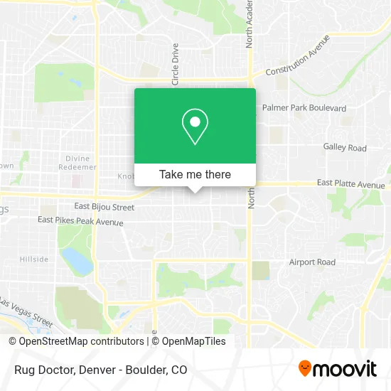 Rug Doctor map