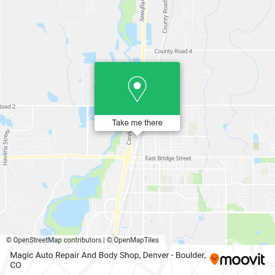 Magic Auto Repair And Body Shop map