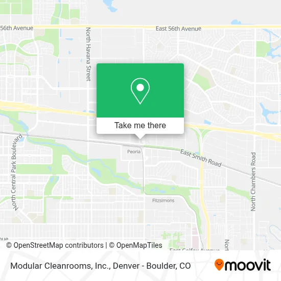 Modular Cleanrooms, Inc. map