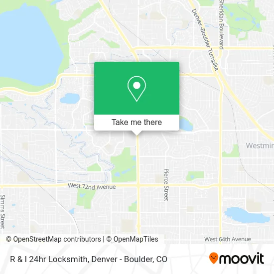 R & I 24hr Locksmith map