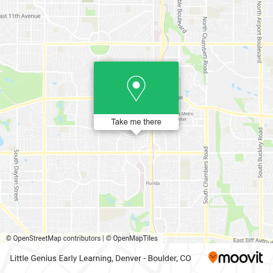 Little Genius Early Learning map