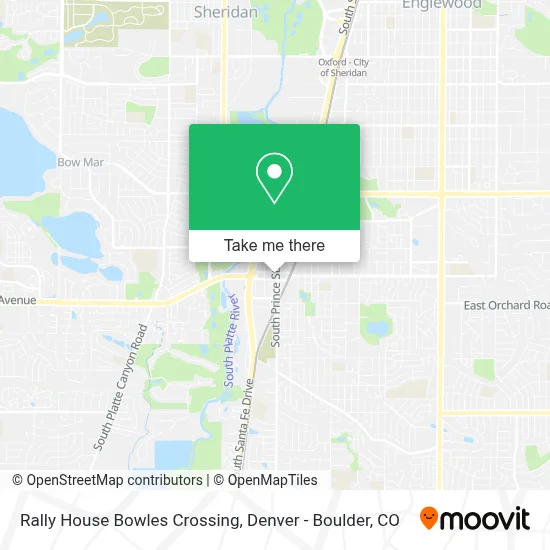 Rally House Bowles Crossing map