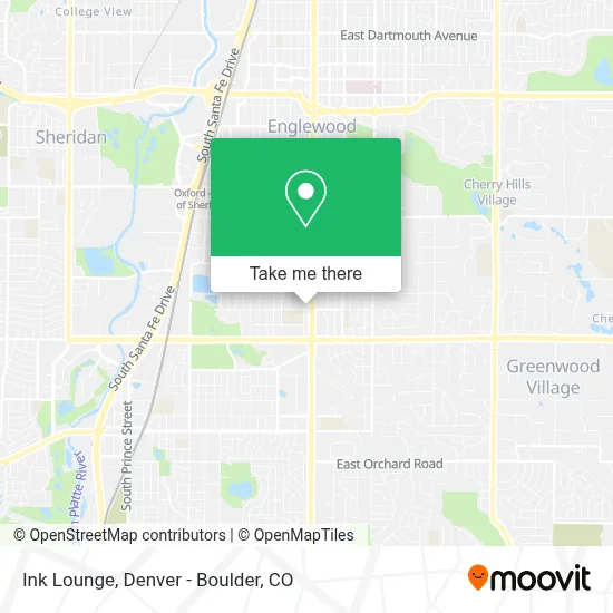 Ink Lounge map