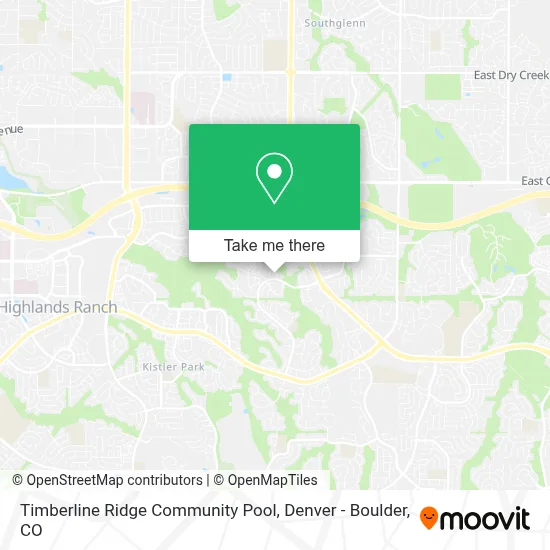 Timberline Ridge Community Pool map
