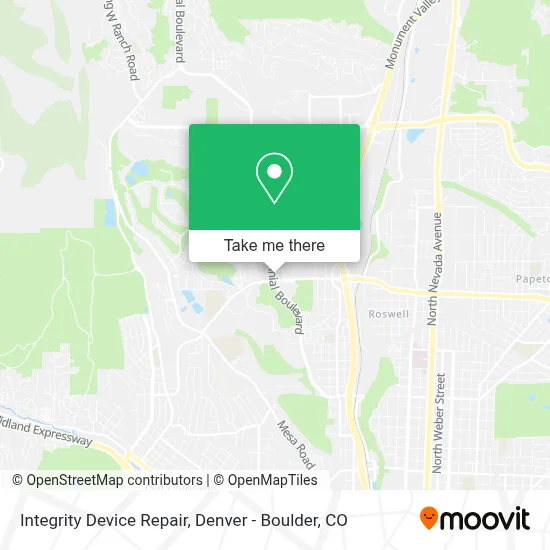 Integrity Device Repair map