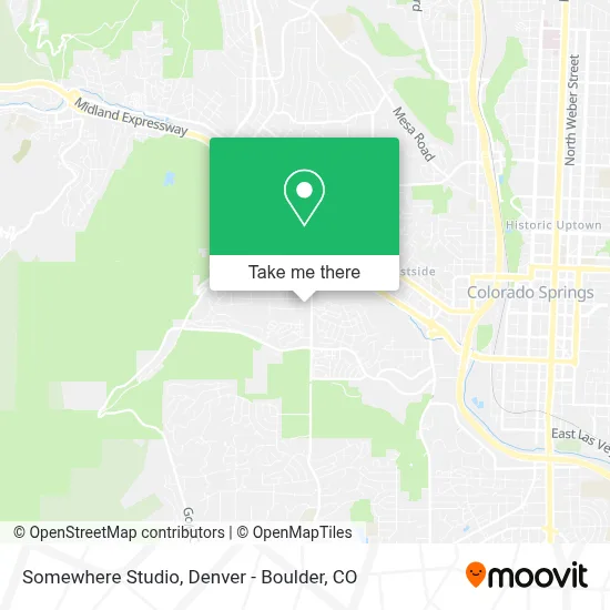 Somewhere Studio map