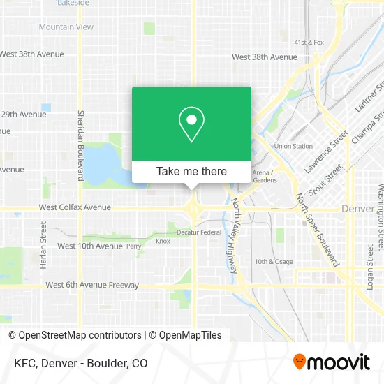Kfc map