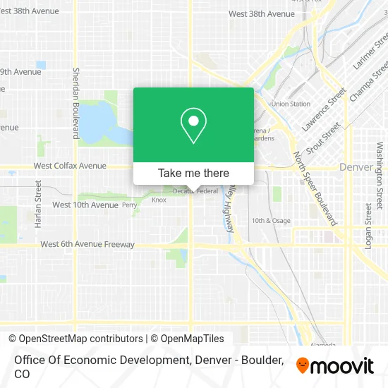 Office Of Economic Development map