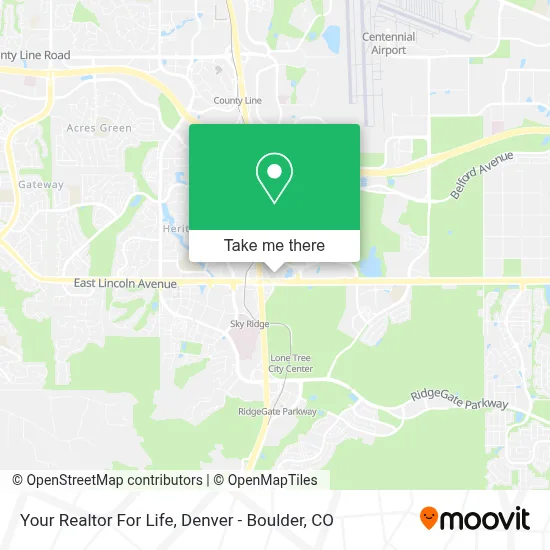 Your Realtor For Life map
