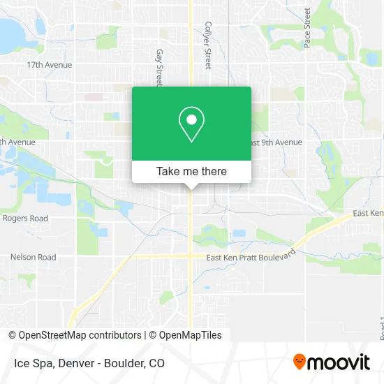 Ice Spa map