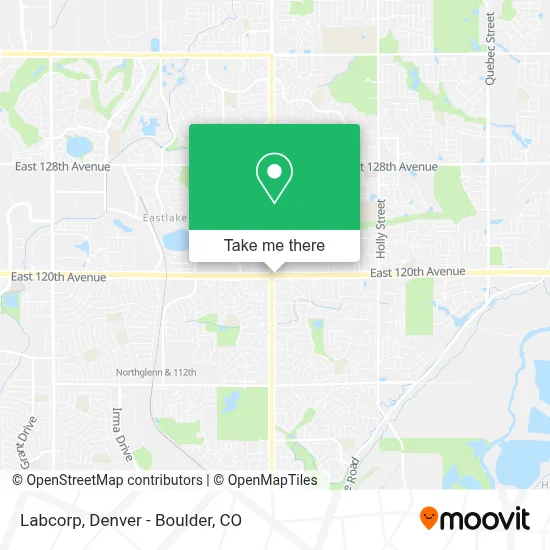 Labcorp map