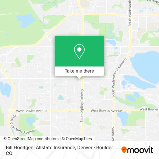 Bill Hoeltgen: Allstate Insurance map