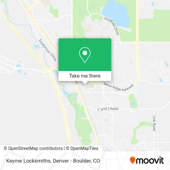 Keyme Locksmiths map
