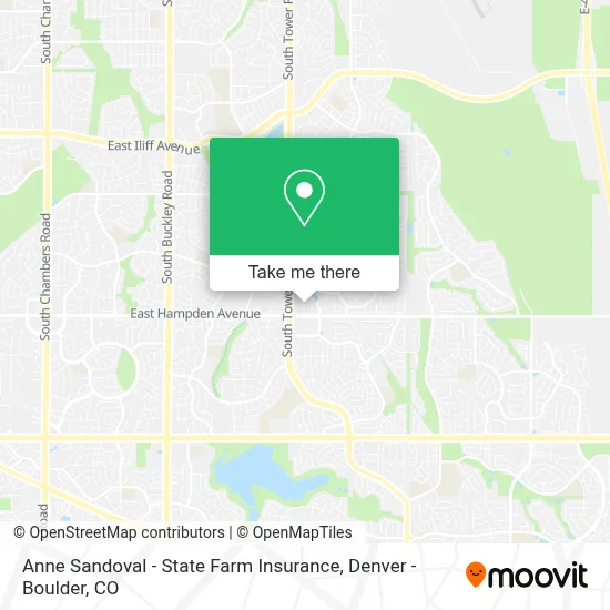 Anne Sandoval - State Farm Insurance map
