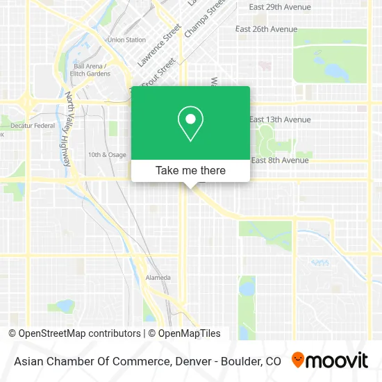 Asian Chamber Of Commerce map